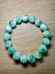 Pierre de Lune Verte AA (Garnierite) / 18 - 19 cm