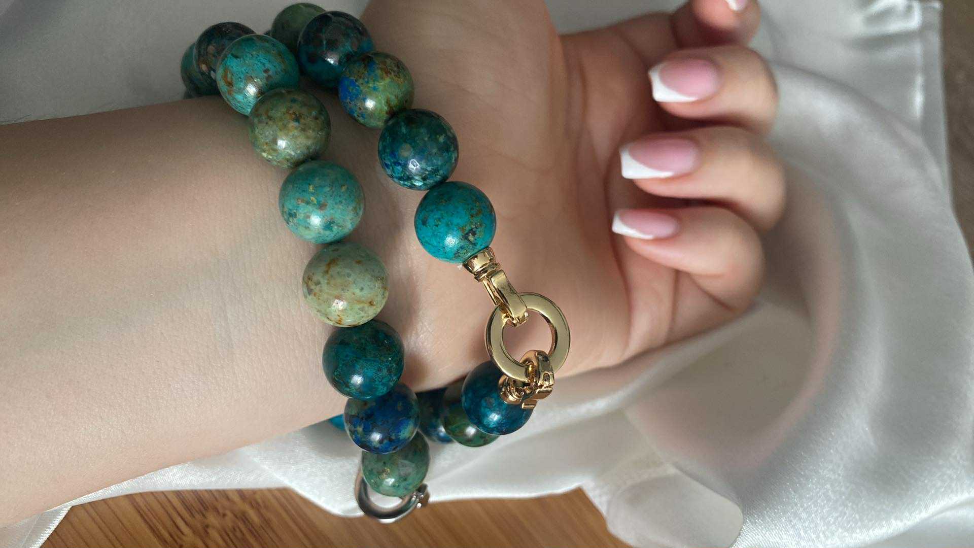 Chrysocolle / 18 - 19 cm